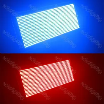1000 W RGB sahne flaş ışıkları uyarı ışıkları disko parti 8 bölge led flaş ışığı