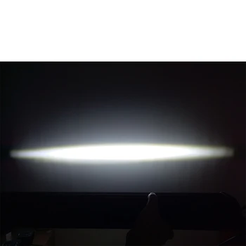14 İNÇ 60 W 6D LED ışık Bar Lambası Offroad su geçirmez 6000 K Evrensel Çalışma ampuller