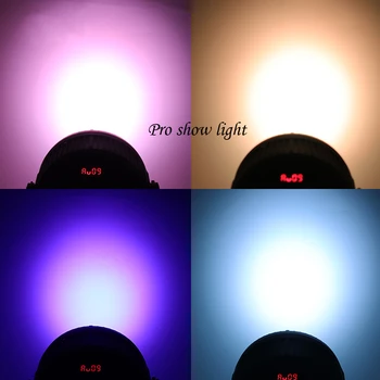14X6 W RGBW LED Par ışık Dj ekipmanları disko ışık DMX kontrol LED yıkama ışık sahne aydınlatma profesyonel düz LED Par 100 % YENİ