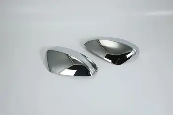 2 Adet ABS Yan Dikiz Aynası kapatma kapakları Kabuk Dikiz Aynası Trim Araba Styling Aksesuarları Mazda CX-5 2017-2020