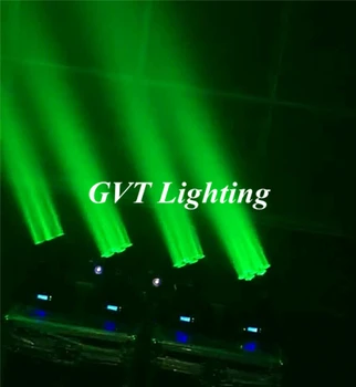 2 adet 7x12 W RGBW 4in1 Çin LED hareketli kafa ışın ışık 7x12 W Led hareketli kafa ışık Cree lamba DMX512 9/16 Kanal kontrolü