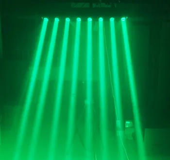 2 adet / LED Bar Işın 8x12 W RGBW Quad Hareketli kafa LED sahne ışık DJ DMX Kontrol Hızlı Kargo