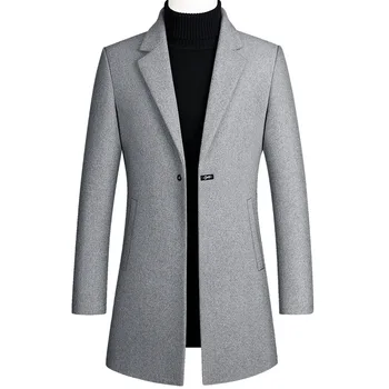 2022 Yeni Stil erkek Ceket Kore Tek düğme Uzun Rüzgarlık Ceket Tmtbilisim.com.tr Sıcak Marka Kalite