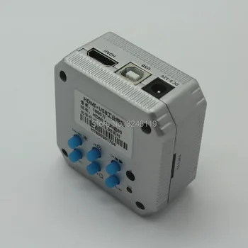 20MP 1080 P 60FPS Endüstriyel Mikroskop Kamera HDMI USB Çıkışı TF Kart Depolama Video Uzaktan Kumanda Operasyon Telefonu Tamir