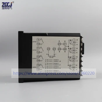 24 V DC Multifuncion 4 yolları sıcaklık kontrol tedbir çok puan 4 kanal dijital termostat 4 sensörleri ile bağlayabilirsiniz