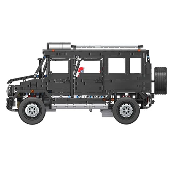 2939 Adet Off-Road Araç Tuğla Modeli Kiti DIY Küçük Parçacık Yapı Taşı oyuncak arabalar Çocuklar İçin Eğitici Oyuncaklar Hediye-Siyah