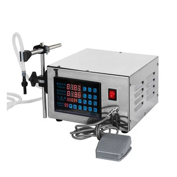 5 ml-3500 ml Su Sıvı dolum Makinesi Otomatik Kantitatif Dolum Makinesi CNC Kontrol Küçük Şişe Dolgu 220 V / 110 V XK-580