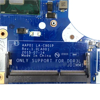 AAP01 LA-C901P CN-0VC62V W/ İ5-6200U CPU GTX 960 M GPU Anakart DELL Alienware 13 R2 Laptop Anakart 100 % çalışma