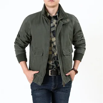 Adam Kış Ceket Patlama Sonbahar ve Kış Yeni erkek Moda Yaka Pamuk Ceket Artı Boyutu erkek Giyim Kore Giysi Zip Up