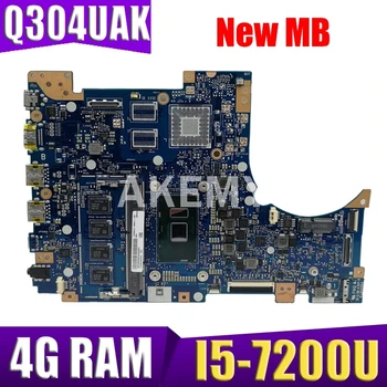 Akemy Q304UAK Laptop Anakart ASUS için Q324UAK Q324UA Q324U Anakart 90NB0AL0-R00060 4 GB RAM I5-7200U
