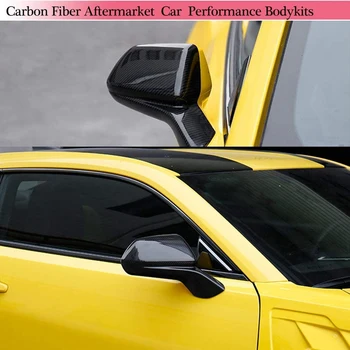 Araba Dikiz Aynası Kapağı Kabuk Konut Yan Ayna Kapağı için Chevrolet Camaro 2016-2019