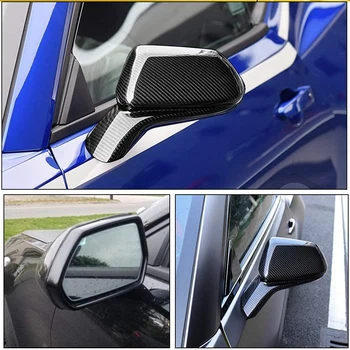 Araba Dikiz Aynası Kapağı Kabuk Konut Yan Ayna Kapağı için Chevrolet Camaro 2016-2019