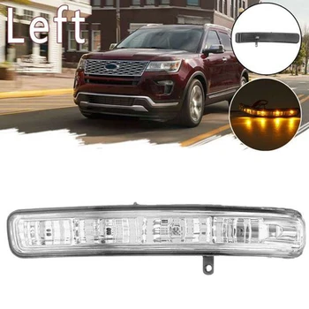Araba Sol ve sağ yan rüzgar ayna ışık dönüş sinyali flaşör lambası Ford Explorer 2011-2018 ıçin BB5Z-13B374-A BB5Z-13B375-A