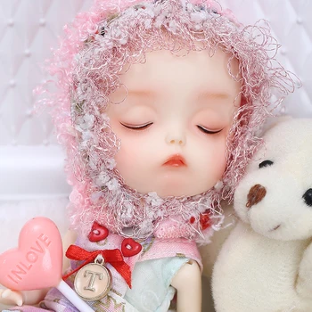BJD Bebek Mong Secretdoll Fullset Takım 1/8 Sevimli Cutie Uyku Açık Gözler Kafa Sürümleri Hediye Doğum Günü Veya Noel İçin