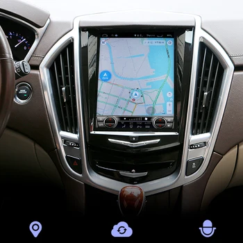 Cadillac SRX için AWD Spor 2012 ~ 2018 Navigasyon NAVI Araç Multimedya GPS Ses Radyo CarPlay Stereo 10.4 Ekran 360 Kuş Görünümü