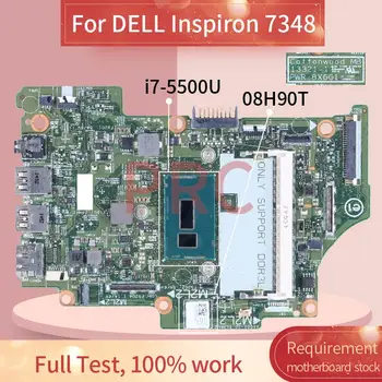 DELL Inspiron 7348 için i7-5500U Laptop Anakart 08H90T 13321-1 SR23W DDR3 Dizüstü Anakart