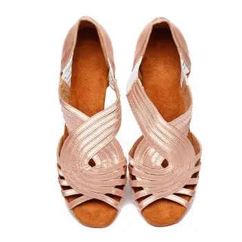 DKZSYIM Toptan özel caz salsa latin dans ayakkabıları dans kadın standart vals saten dans ayakkabıları yüksek topuklu 6-10 cm