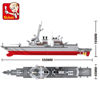 DONANMA Askeri Yapı Taşları Setleri ORDU 1: 450 Uçak Gemisi Cruiser Destroyer Chaser Savaş Gemisi Savaş Gemisi Silah DIY Çocuk Oyuncakları