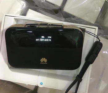 E5885 orijinal Huawei 300 Mbps WiFi 2 Pro 3G 4G LTE FDD TDD Kablosuz Cep WiFi yönlendirici Ethernet Portu İle 6400 mAh Güç Bankası