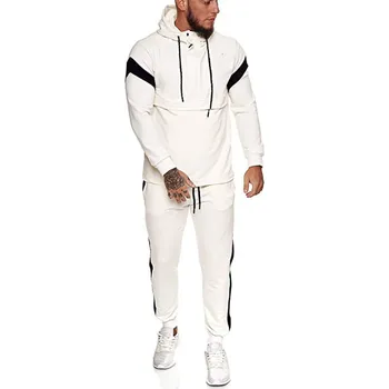 Erkek Giyim Seti 2021 Hoodie Ve Pantolon Joggers Kıyafetler Sonbahar eşofman takımı Erkek Spor Giyim eşofman takımlar