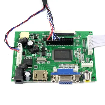HD Mİ VGA 2AV LCD Denetleyici Kurulu ile 7 inç 1280X800 IPS LCD Ekran İle Dokunmatik Sensör