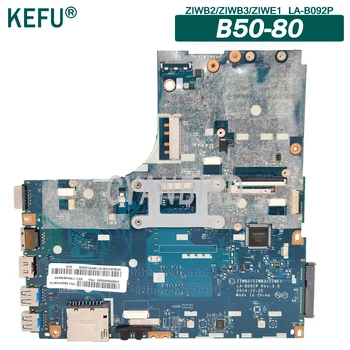 KEFU ZIWB2/ZIWB3 / ZIWE1 LA-B091P orijinal anakart için Lenovo B50-80 ile 3205U R5-M230 2 GB Laptop anakart
