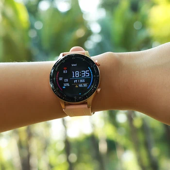 KUMI GW16T Pro tam dokunmatik ekranlı akıllı saat Spor Spor nabız monitörü IP68 Su Geçirmez ios için akıllı saat Android Telefon