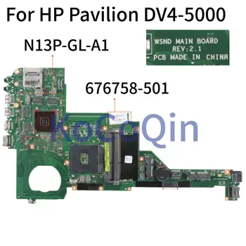 KoCoQin Laptop HP için anakart Pavilion DV4-5000 HM77 GT630M 1 GB Anakart 676758-001 676758-501 SLJ8C