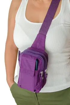 Krinkıl Unisex Mini Çapraz Göğüs Çantası Bodybag 2021 Moda