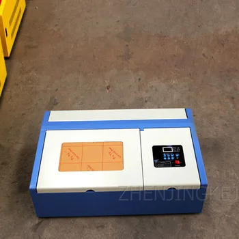 Küçük Lazer Oyma Makinesi Küçük Mühür Kesim Plotter Bilgisayar Oyma Makinesi Küçük El Sanatları DIY Cüzdan Tarak İşaretleme Makinesi