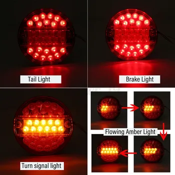 LED Arka Lambaları Lamba Parçaları Değiştirme 15W Aksesuarlar Dinamik Gösterge