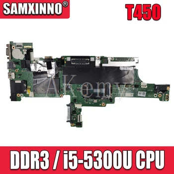 Lenovo ThinkPad için T450 dizüstü anakart anakart AIVL0 NM - A251 ı5-5300U DDR3 100 % test çalışmaları FRU 00HN525 00HN529 00HT726