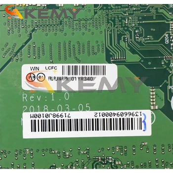 Lenovo Thinkpad için T480 laptop anakart ET480 NM-B501 W / CPU i5 8350U 8250U TAMAM test FRU 01YR328 01YR368 01YR360 Anakart