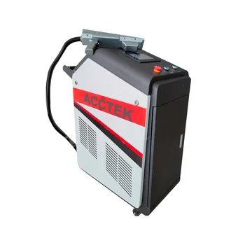 Metal Oksit için Pas Giderme Lazer Temizleyici için Çin Yüksek Hızlı Lazer Temizleme Makinesi 100W 200W