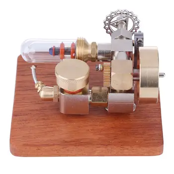 Mini Ayarlanabilir Hız Entegre Sıcak Hava Stirling Motor Modeli Bilim Deney Eğitici Oyuncak Yaratıcı Doğum Günü Yetişkinler Hediye