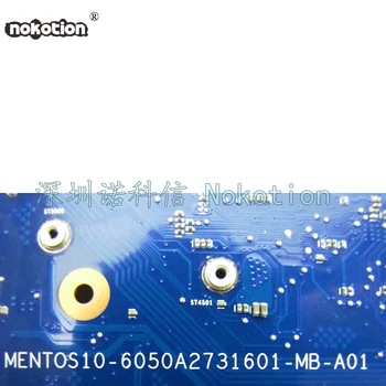 NOKOTION 827684-001 MENTOS10-6050A2731601-MB-A01 Için HP 14-AF Laptop Anakart A6-6310 Radeon R5 M330 Tam Test