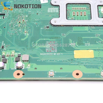 NOKOTION Laptop Anakart Toshiba Satellite C655 C655D ANA KURULU V000225000 6050A2355201-MB-A02 HM55 DDR3 ücretsiz cpu