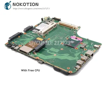 NOKOTION Toshiba Satellite A300 A305 Laptop Anakart 965PM DDR2 grafik yuvası IDE DVD V000125160 6050A2171301-MB-A02