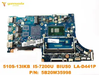 Orijinal Lenovo 510S-13IKB Laptop anakart 510S-13IKB I5-7200U BIUS0 LA-D441P PN 5B20M35998 test iyi ücretsiz gönderim
