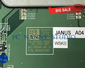PCNANNY 0PV7KR PV7KR için Dell Inspiron 3546 Laptop anakart İ5-4210U 13302-1 DDR3L dizüstü anakart test