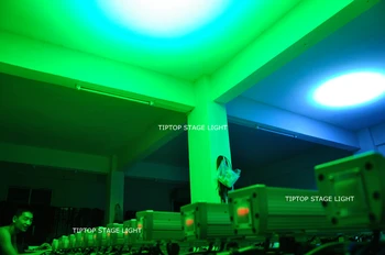 Ping 8 Birim Su Geçirmez LED duvar yıkayıcı ışık 1 m 3 W 18-LED Piksel Yüksek Güç 25 Derece RGB 3İN1 ışık (AC85-265V) Roadcase