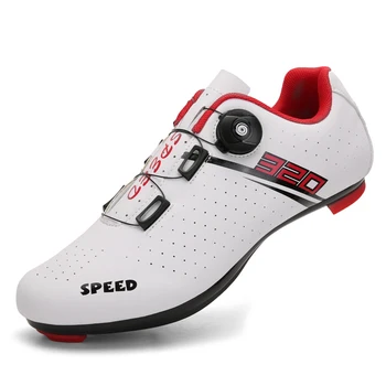 Profesyonel Atletik Bisiklet Ayakkabı ADS Bisiklet Ayakkabı Erkekler Öz-Kilitleme Yol Bisikleti Ayakkabı Kadın Bisiklet Sneakers