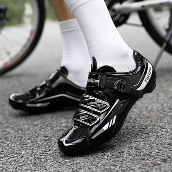 Profesyonel Bisiklet Ayakkabı Erkekler Yarış Yol Dağ Bisikleti Sneakers Açık Sapatilha Ciclismo MTB Bisiklet Spor Triatlon Ayakkabı