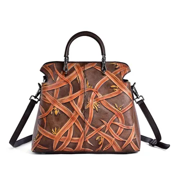 Quality Women Genuine Leather Bag сумки 2021 женские бренд sac de luxe femme Women's genuine handbag Women's bag