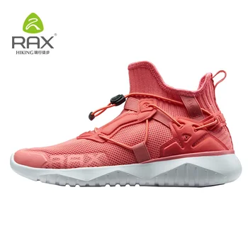 Rax Kış koşu ayakkabıları Kadın Hafif Açık Spor Sneakers Kadınlar için Nefes yürüyüş ayakkabısı Kız Eğitim koşu ayakkabısı