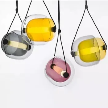 Sanayi marka yaratıcı kolye ışıkları yazlık oturma dekor lamparas de techo oturma odası dekorasyon hanglampen