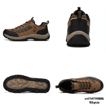 Sıcak Satış Klasik Açık Spor Ayakkabı erkek Nefes Yastıklama Taktik yürüyüş ayakkabıları erkek Dayanıklı Balıkçılık Ayakkabı