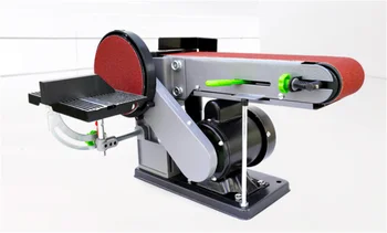 Tezgah zımpara makinesi aşındırıcı kemer taşlama ve parlatma makinesi çok fonksiyonlu ağaç işleme zımpara bileme makinesi