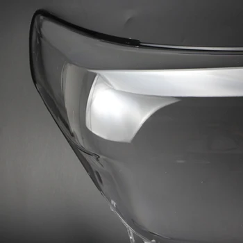 Toyota Land Cruiser için lens Şeffaf plastik kasa Lens arka kabuk far kapağı Lamba şeffaf plastik kabuk 2007-