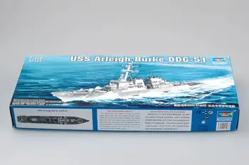 Trompetçi 04523 1/350 USS Arleigh Burke DDG-51 Destroyer Savaş Gemisi Modeli Kiti DIY TH05620-SMT2